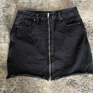 Abercrombie High Waisted Denim Skirt